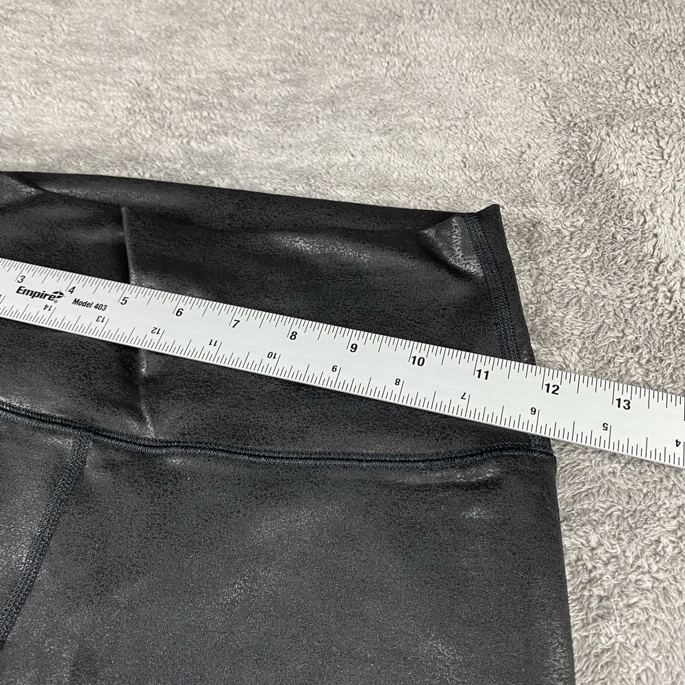 OFFLINE Aerie Legging Mid Rise Womens‎ Small Black Faux Leather - Picture 6 of 12